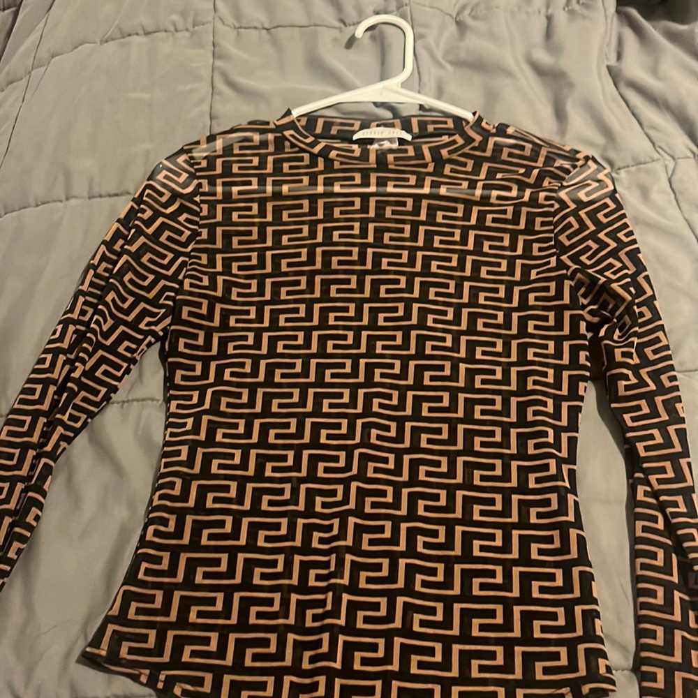 Mesh leotard , size large